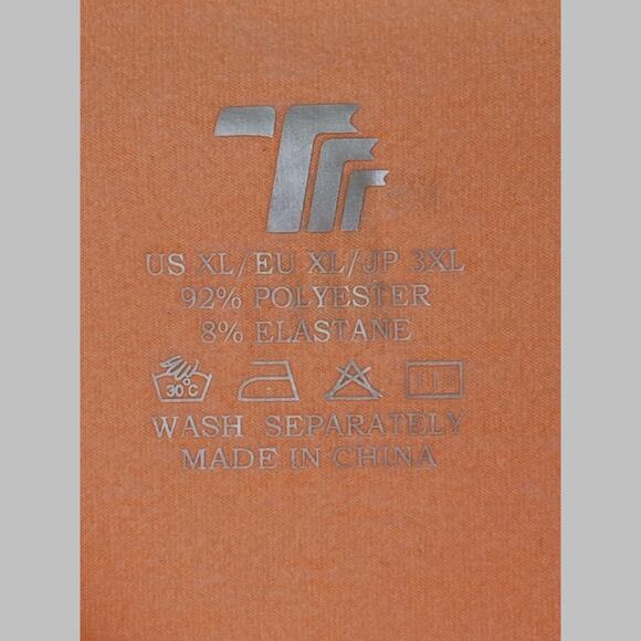 Trr Women's Orange Long Sleeve Polo Golf Shirt Size X-Large - Picture 3 of 7